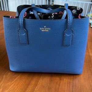 Kate Spade blue hand bag